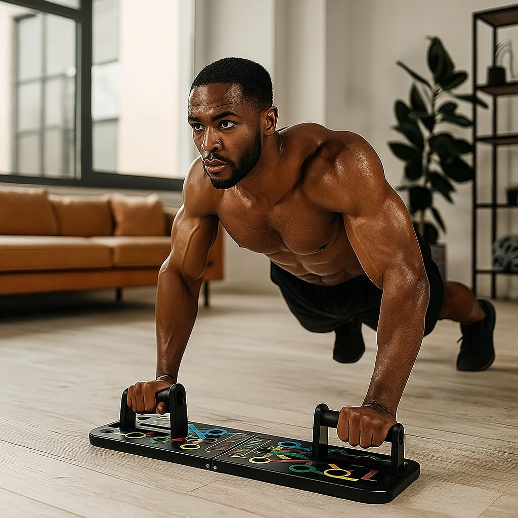 💪 PowerGain™ - Home Gym Push-Up Board | Flat 45 %