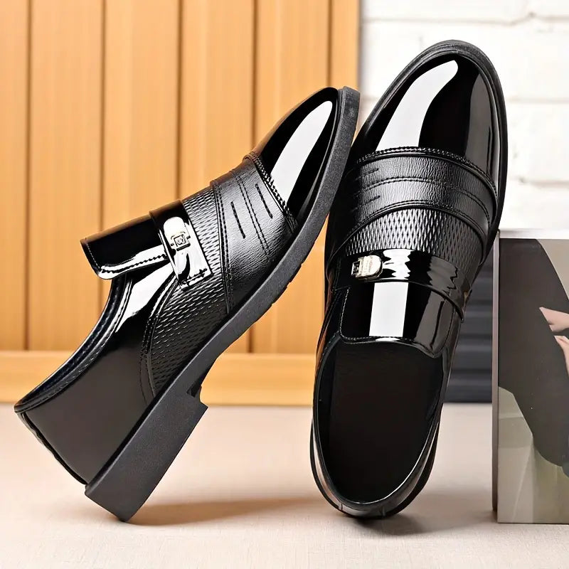 ⚫ Signature Black Shining Shoes™ 🥾 | FLAT 45%🔥