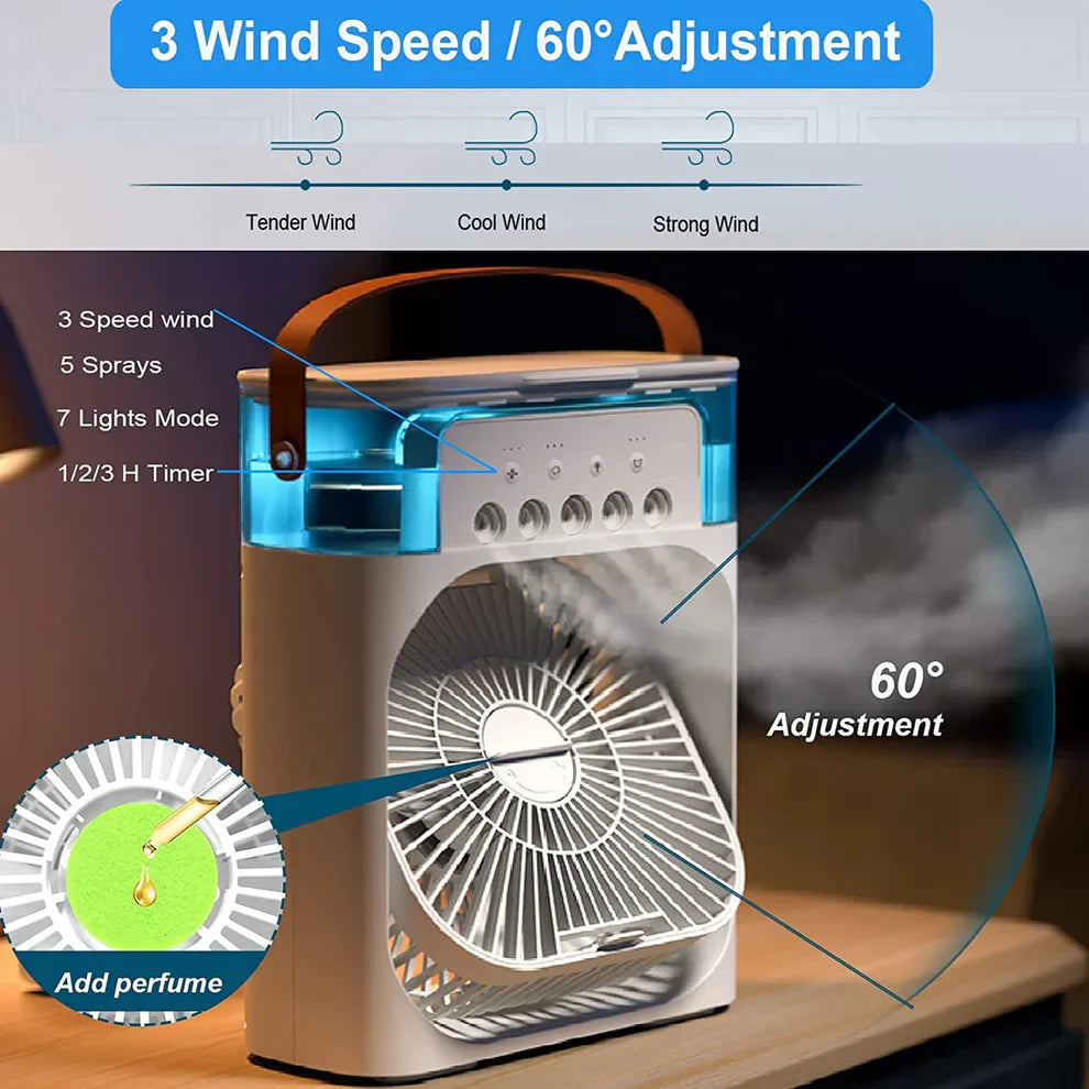 ⚡ AeroFlow Pro™ - USB Air Cooler ❄️ | FLAT 45%🔥