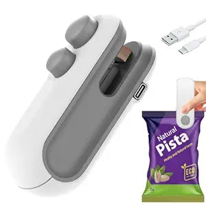 💚 Portable Mini Sealer FreshLock™ Lock In Freshness Instantly. | FLAT 45% OFF 🔥
