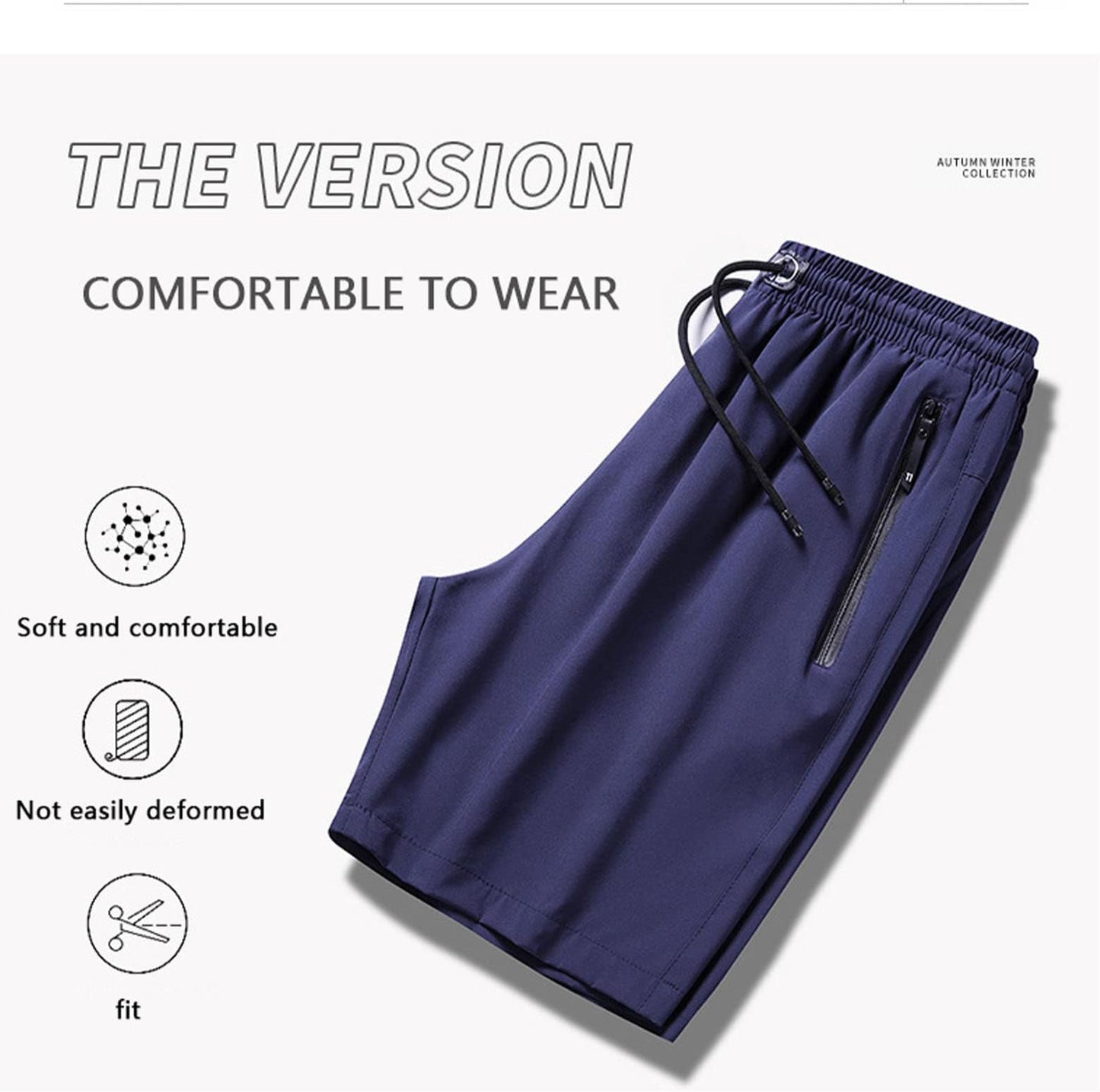 StretchMax™ All Day Comfort Shorts (4Pcs) 🩳🧊 | M - 4XL ✅