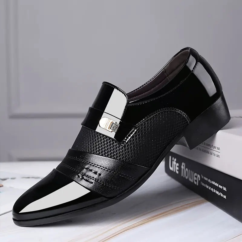 ⚫ Signature Black Shining Shoes™ 🥾 | FLAT 45%🔥