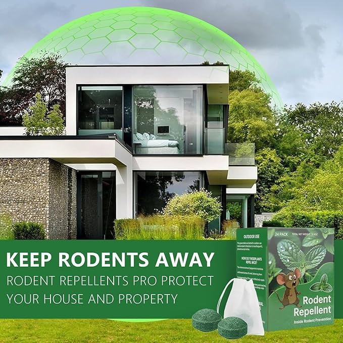 🏠 HomeSafe™ - Herbal  Ret Repellent Balls 🐭 | Flat 45 %