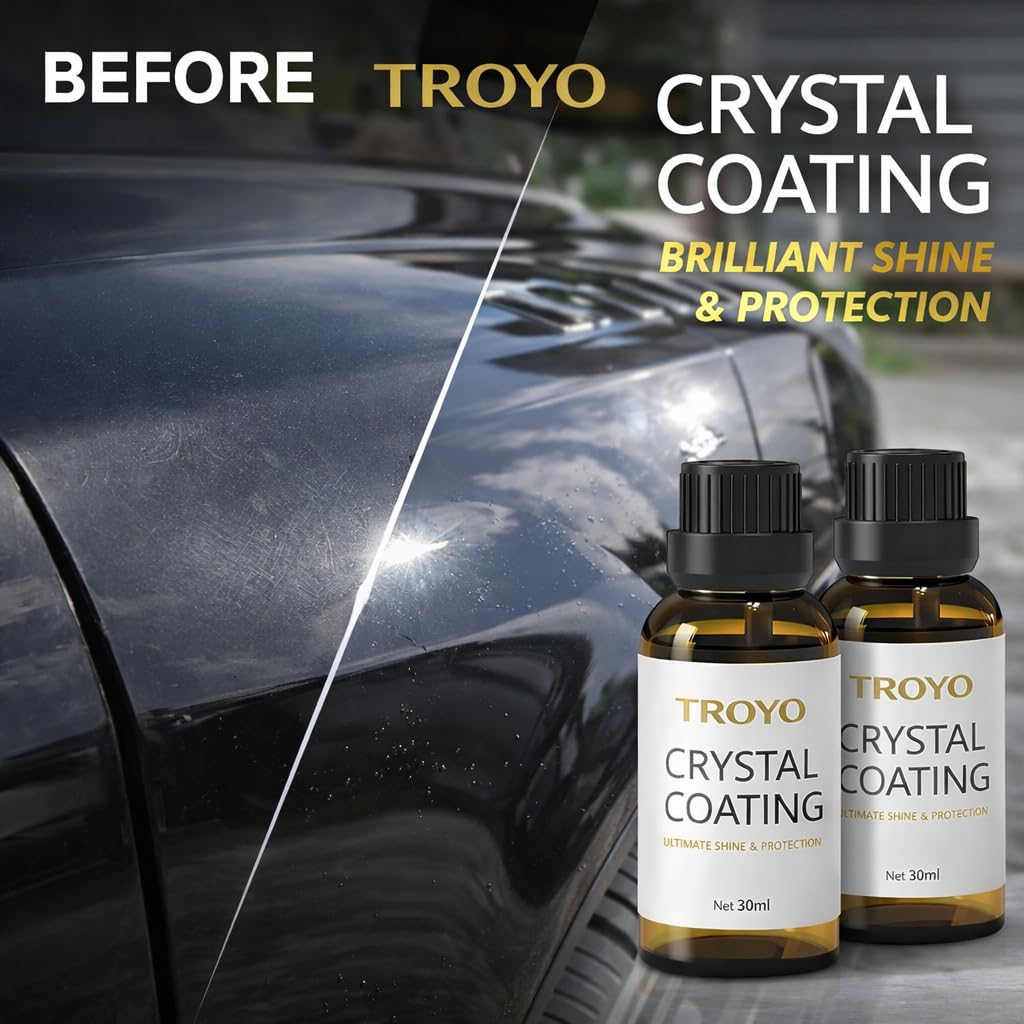 ✨ ShineMax™ - Faded Shine Crystal Clear Polish 🚗 | Flat 45 %