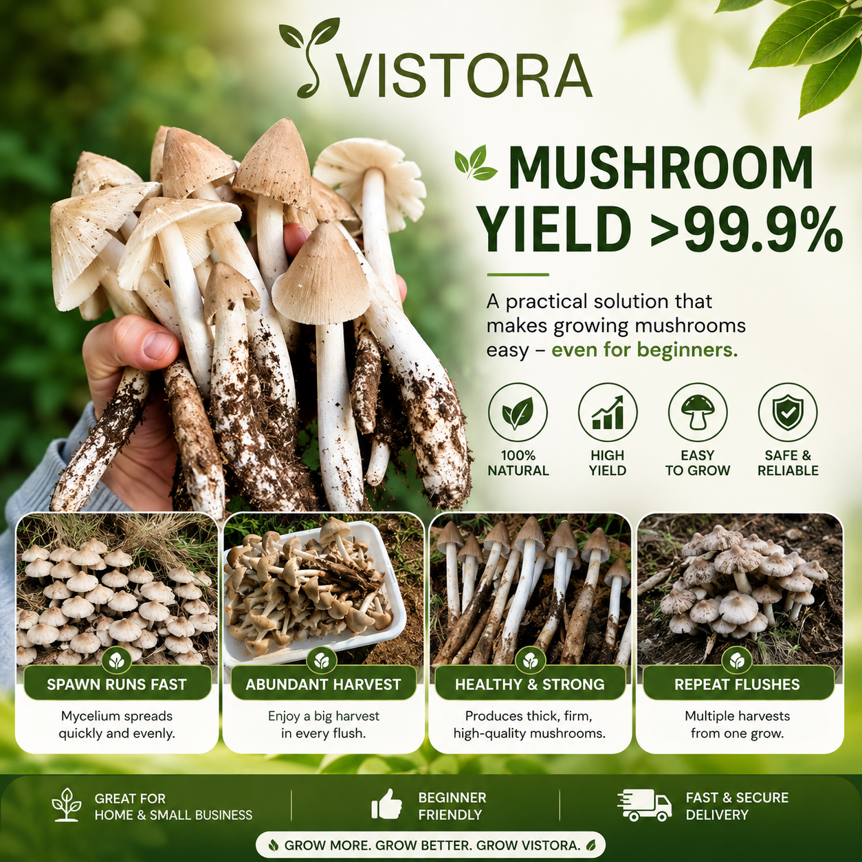 🍄 EasyGrow™ - Organic Mushroom Farming Kit 🏡 | (Pack Of 2) 🔥