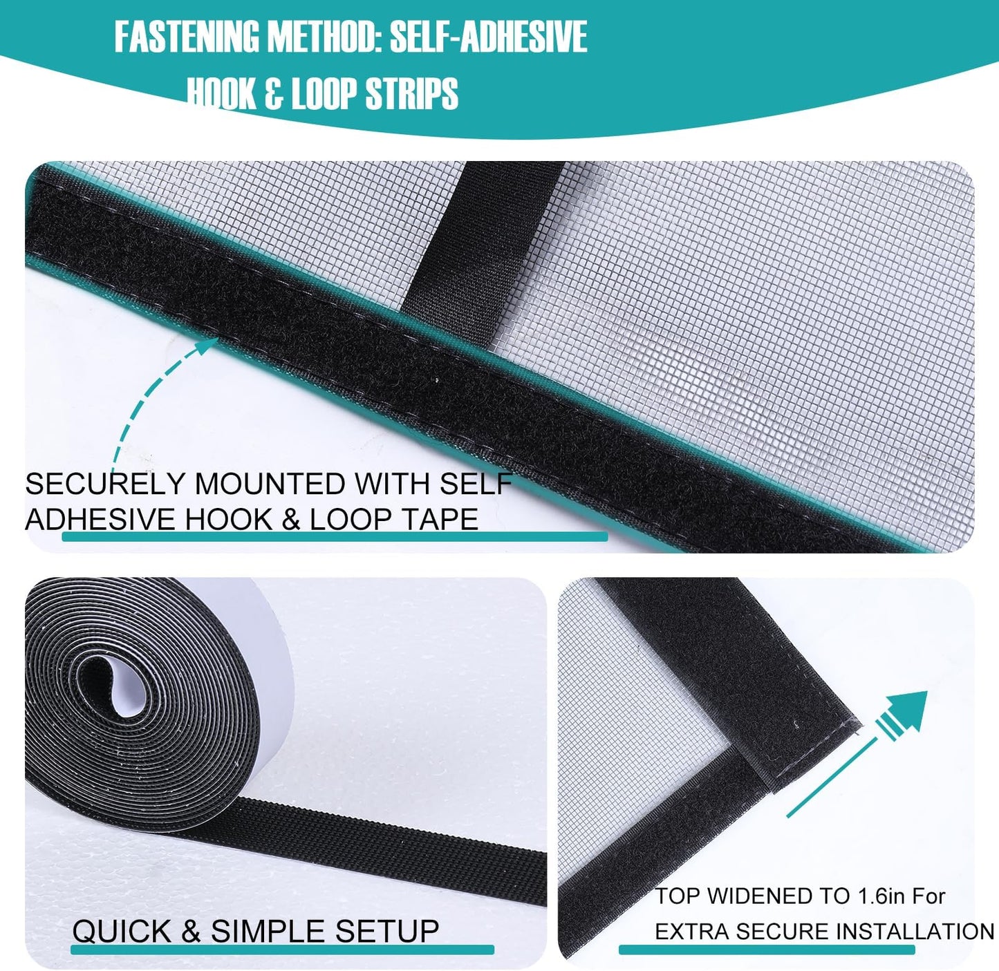 🏡 MagicMesh™ - No-Mosquito Magnetic Door Net 🦟 | Flat 45%