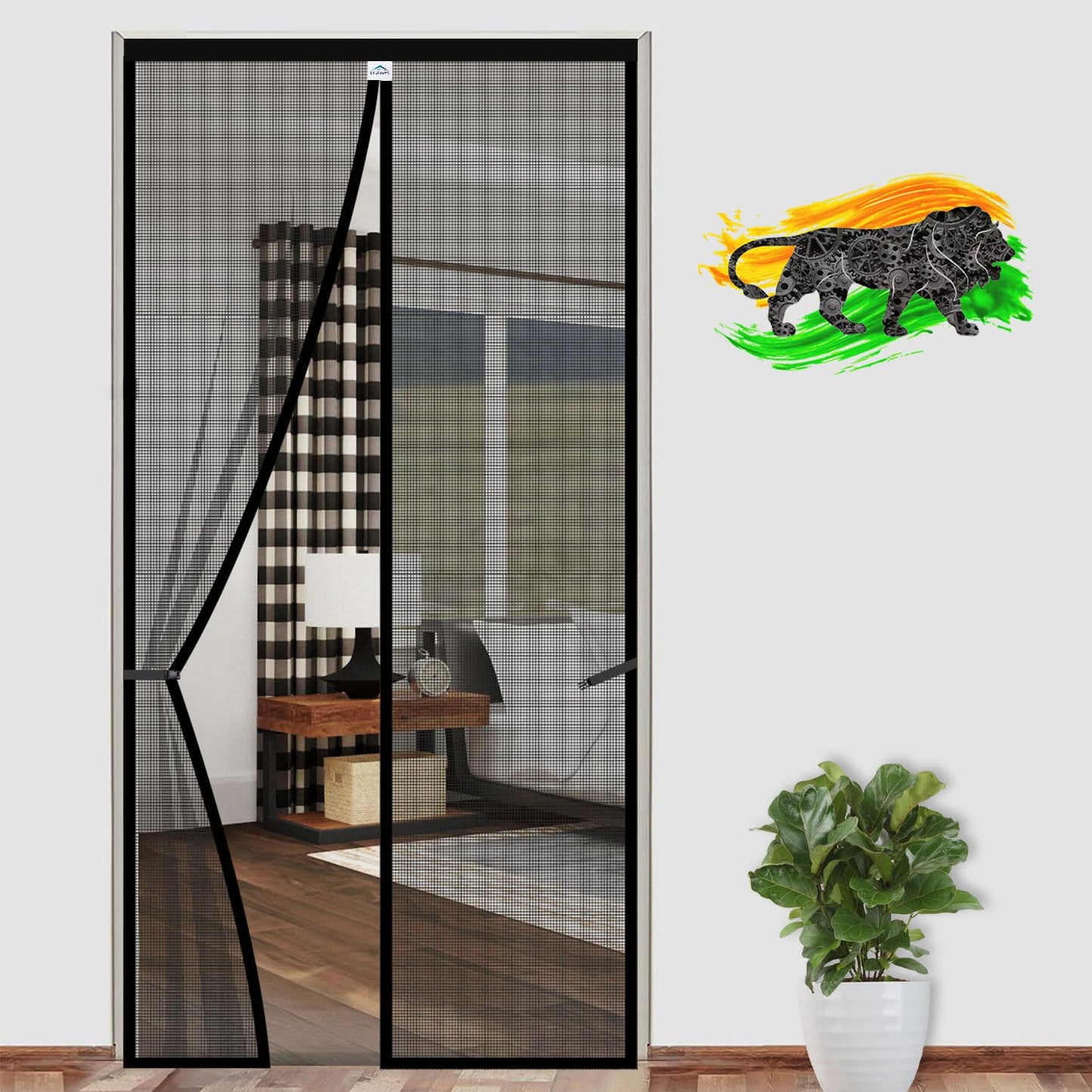 🏡 MagicMesh™ - No-Mosquito Magnetic Door Net 🦟 | Flat 45%