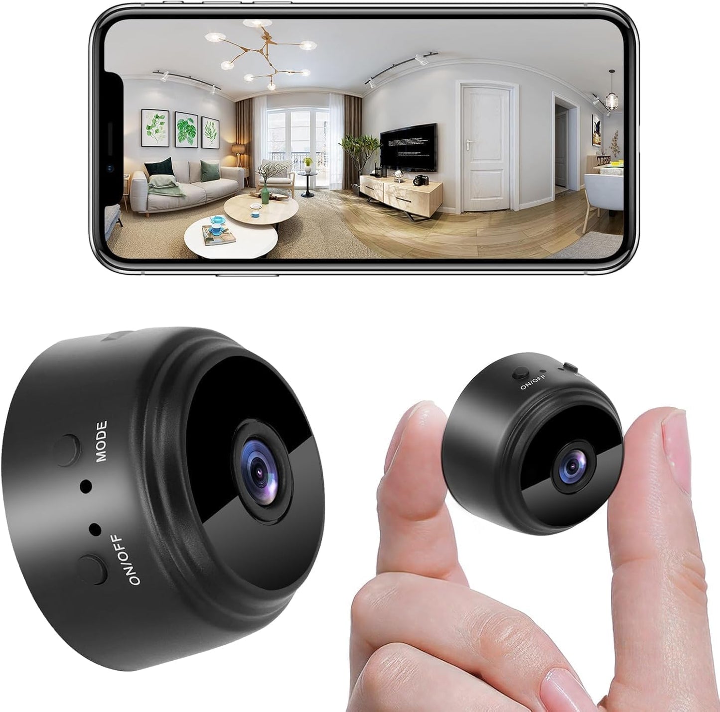 🎥 SecureEye™ - Smart HD Mini Camera 🕵️| Watch Anywhere 👀