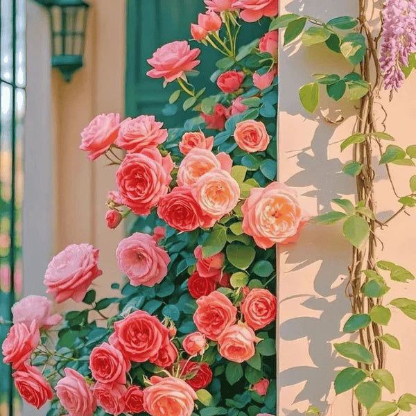 🌈🌺 Color Burst™ - Climbing Rose Seeds🌹 (1 Pckt) | FLAT 45% Off 🔥