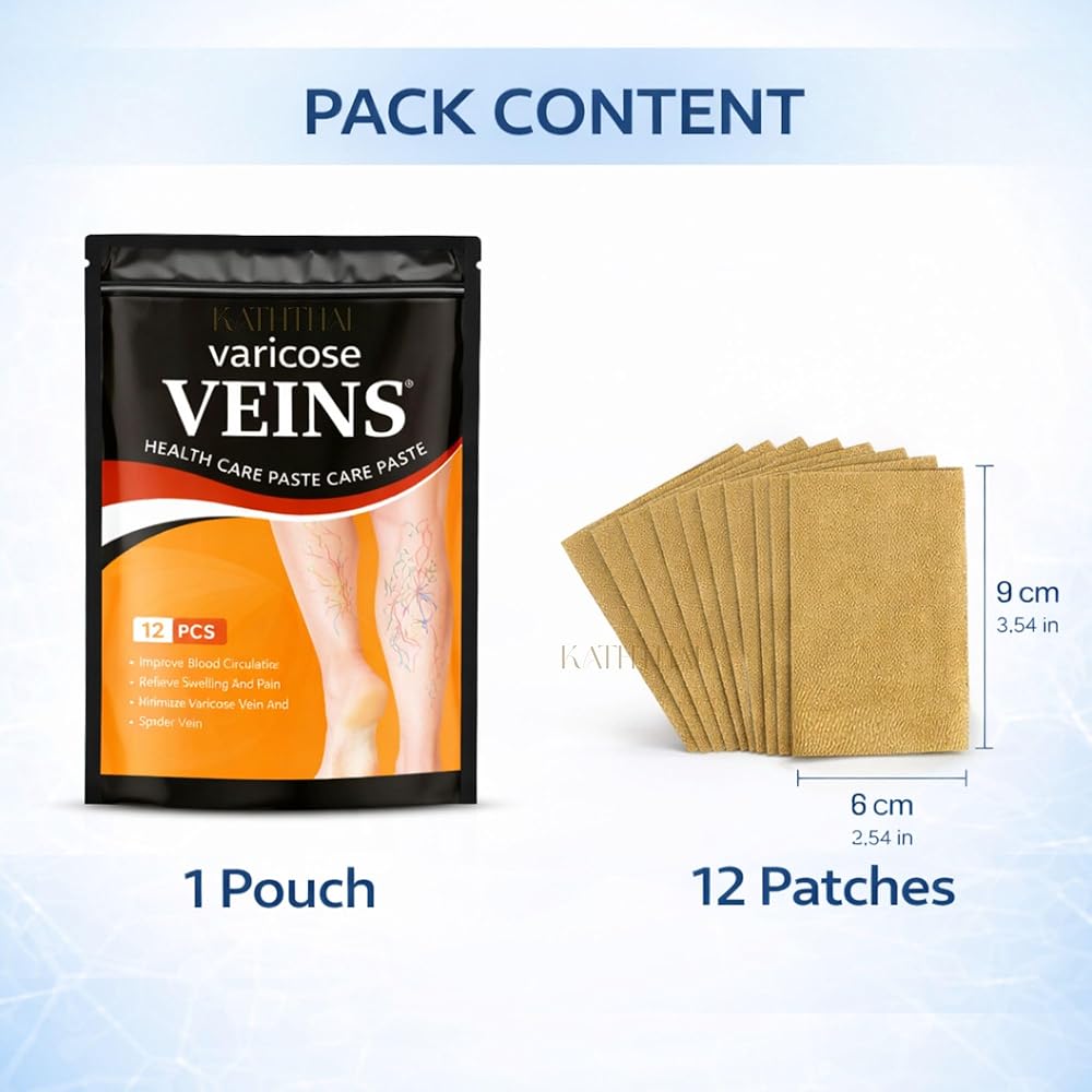 🌿 VaricoCare™ - Herbal Leg Comfort Patch🦵|  Flat 45 %