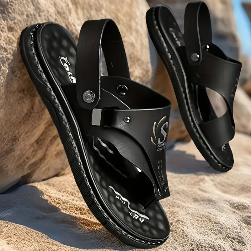 🌈  Air Walkers™- Daily Wear Cushioned Sandals 🟤 ⚫️ | FLAT 45% Off 🔥