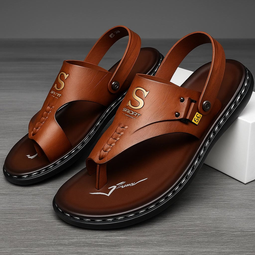 ✨ Air Walkers™- Daily Wear Premium Sandals 🟤 ⚫️ | OFFER Today Only 🔥