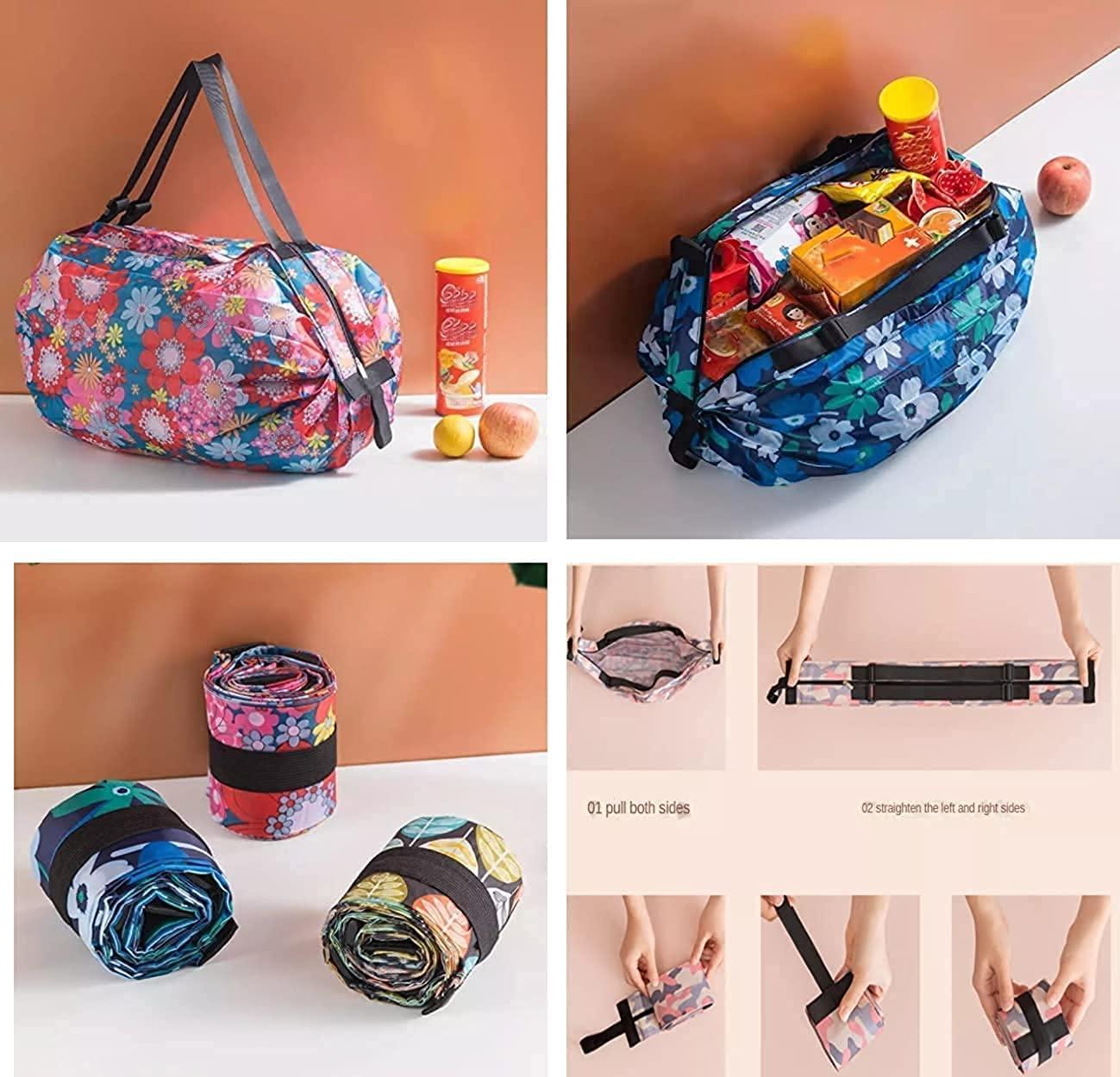 🎒Grab N Go™ - Reusable Bag (Pack Of 2)✨ | Offer Ends Midnight 🔥⏱️