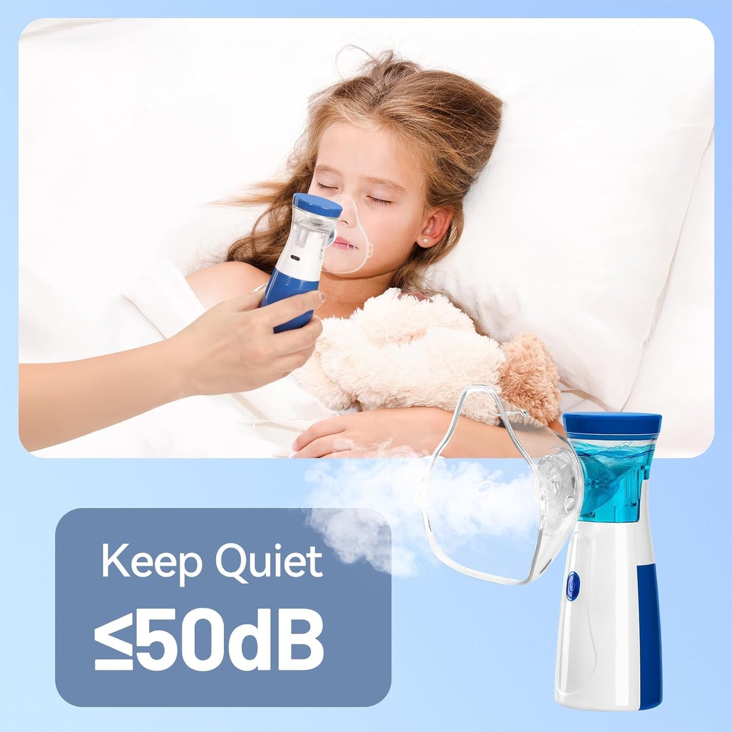 👶 LittleBreathe™ Portable Nebulizer + Charging Cable 🔋 | ₹800 OFF 🔥