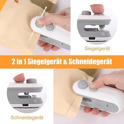 💚 Portable Mini Sealer  FreshLock™ Lock In Freshness Instantly. |  FLAT 45% OFF 🔥