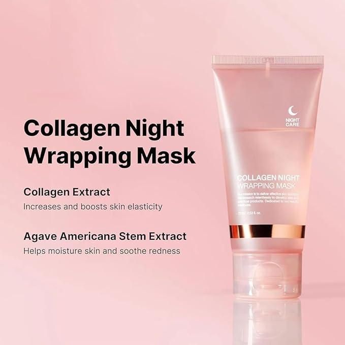 🌺 SkinCare™ - Collagen Night Mask (Pack Of 2) | Limited Pcs Left 🔥
