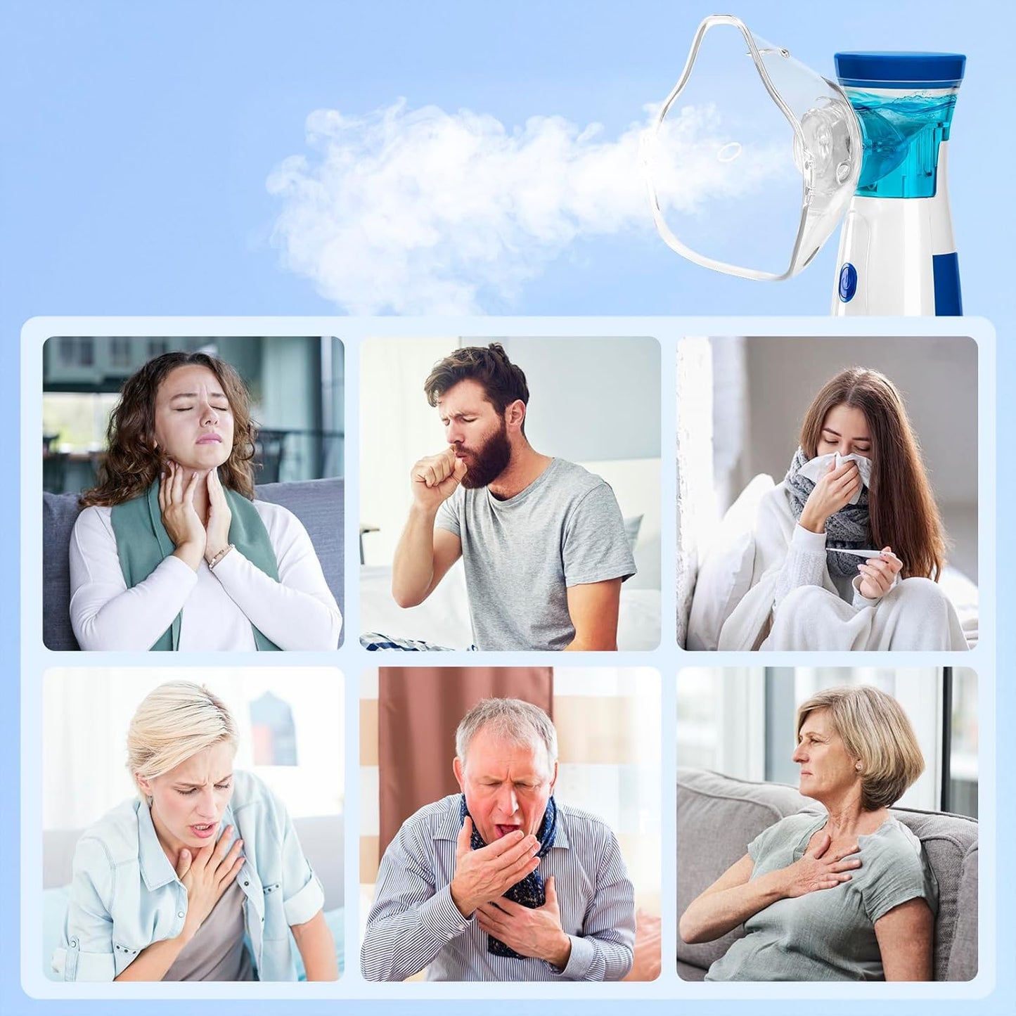 👶 LittleBreathe™ Portable Nebulizer + Charging Cable 🔋 | ₹800 OFF 🔥