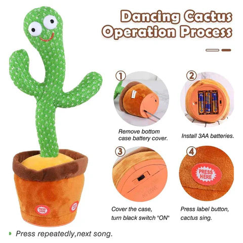 💚 Kids Talking Toy -DancyBuddy™ Talk. Dance. Laugh. | FLAT 45% OFF 🔥