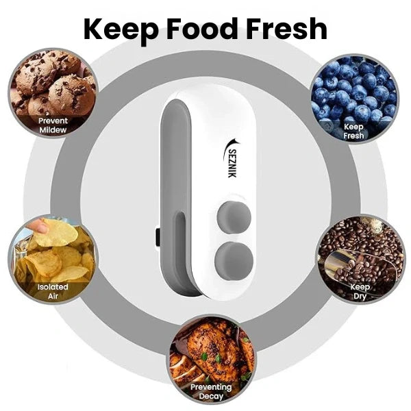 💚 Portable Mini Sealer  FreshLock™ Lock In Freshness Instantly. |  FLAT 45% OFF 🔥