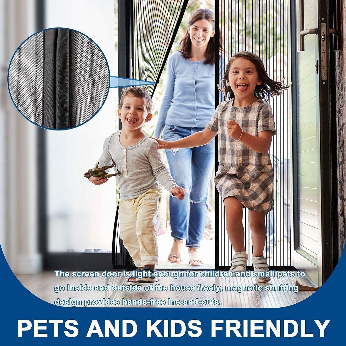 🏡 MagicMesh™ - No-Mosquito Magnetic Door Net 🦟 | Flat 45%