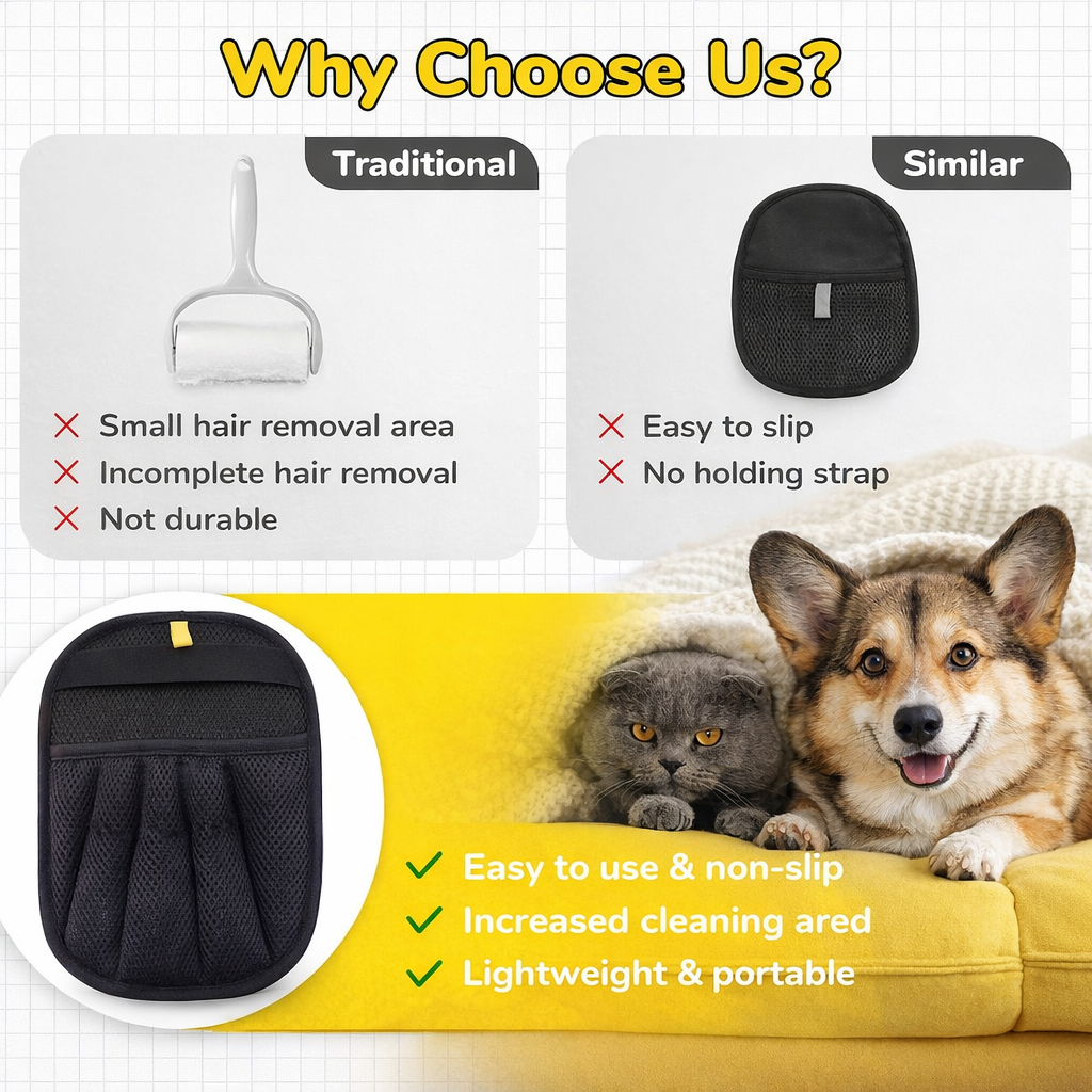Magic Fur Glove™- 2X Fast Cleaning ✨🧤| Pack of 1 @599
