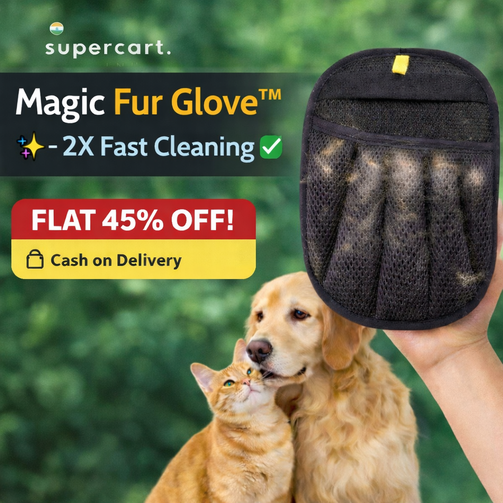 Magic Fur Glove™- 2X Fast Cleaning ✨🧤| Pack of 1 @599