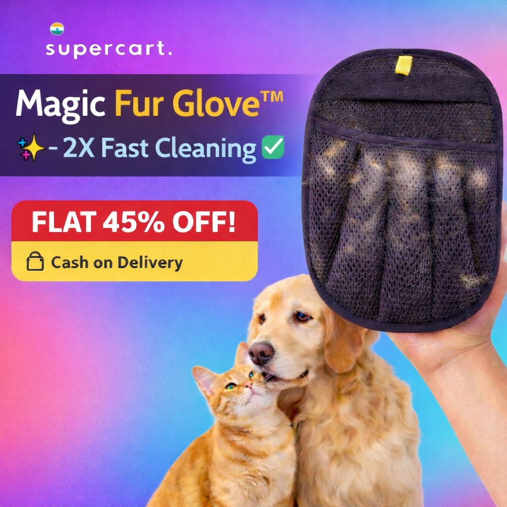 Magic Fur Glove™- 2X Fast Cleaning ✨🧤| Pack of 1 @599