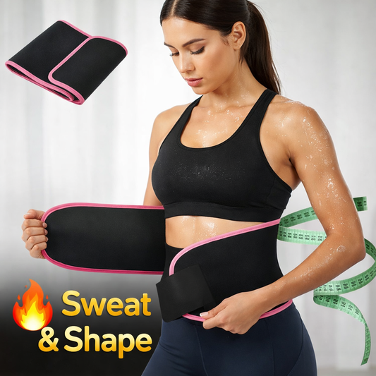 💪 ShapeFlex™ - Waist Sweat Belt 🏃🏻‍♂️ | Adjustable Size | 44% OFF 🔥