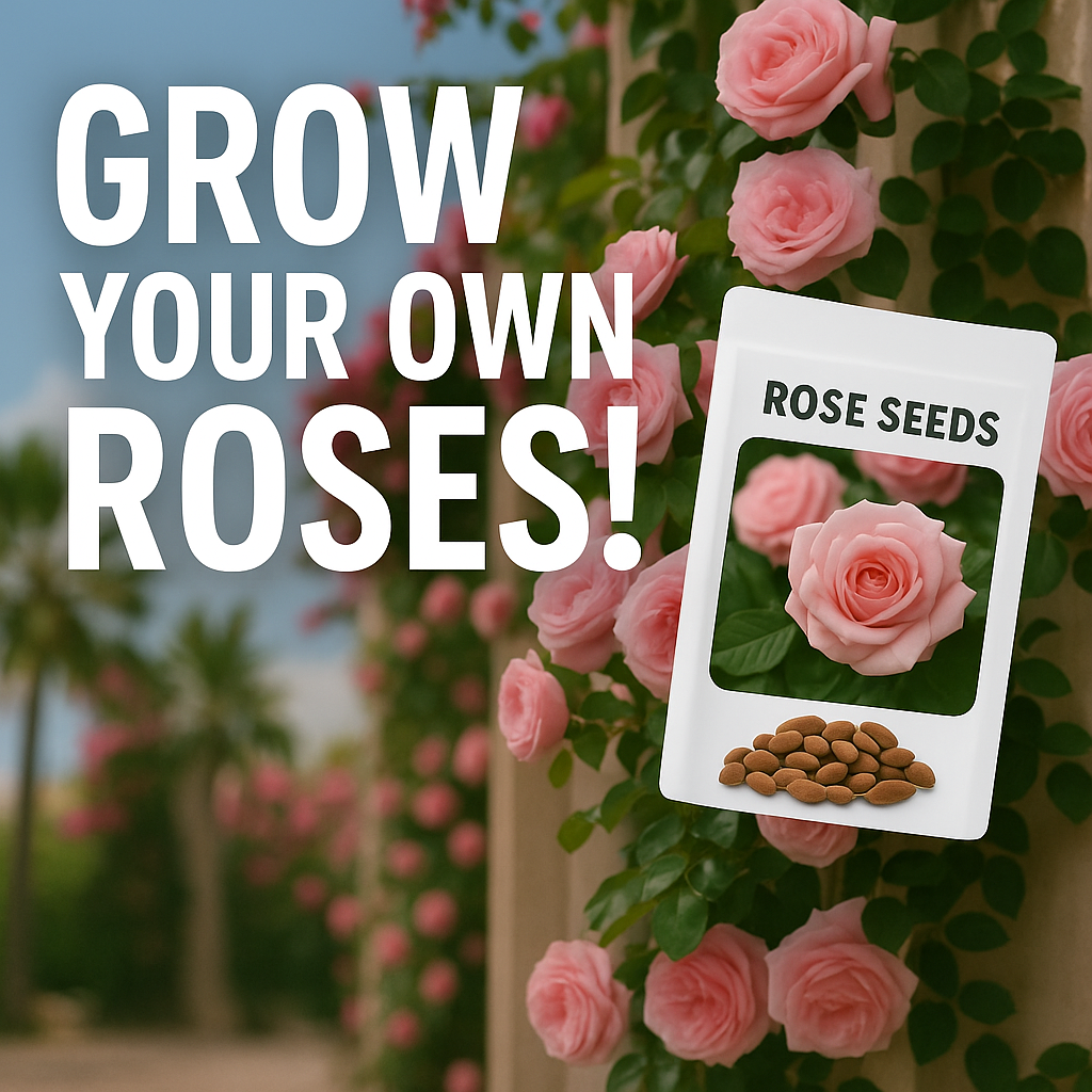 🌈🌺 Color Burst™ - Climbing Rose Seeds🌹 (1 Pckt) | FLAT 45% Off 🔥