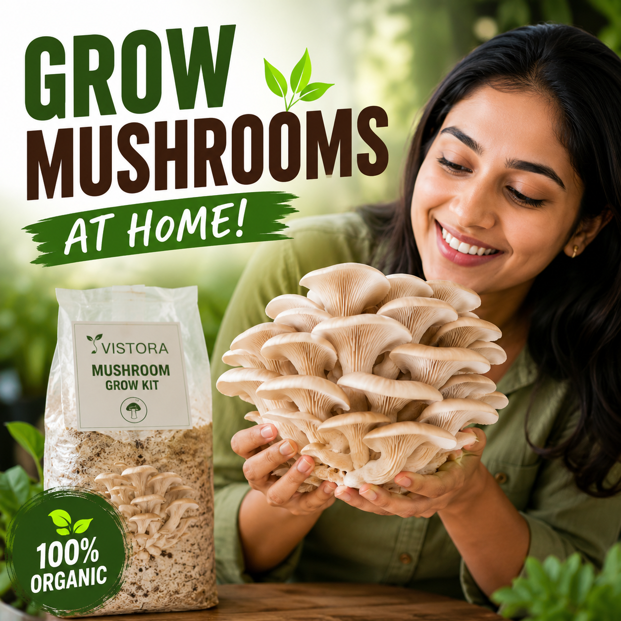 🍄 EasyGrow™ - Organic Mushroom Farming Kit 🏡 | (Pack Of 2) 🔥