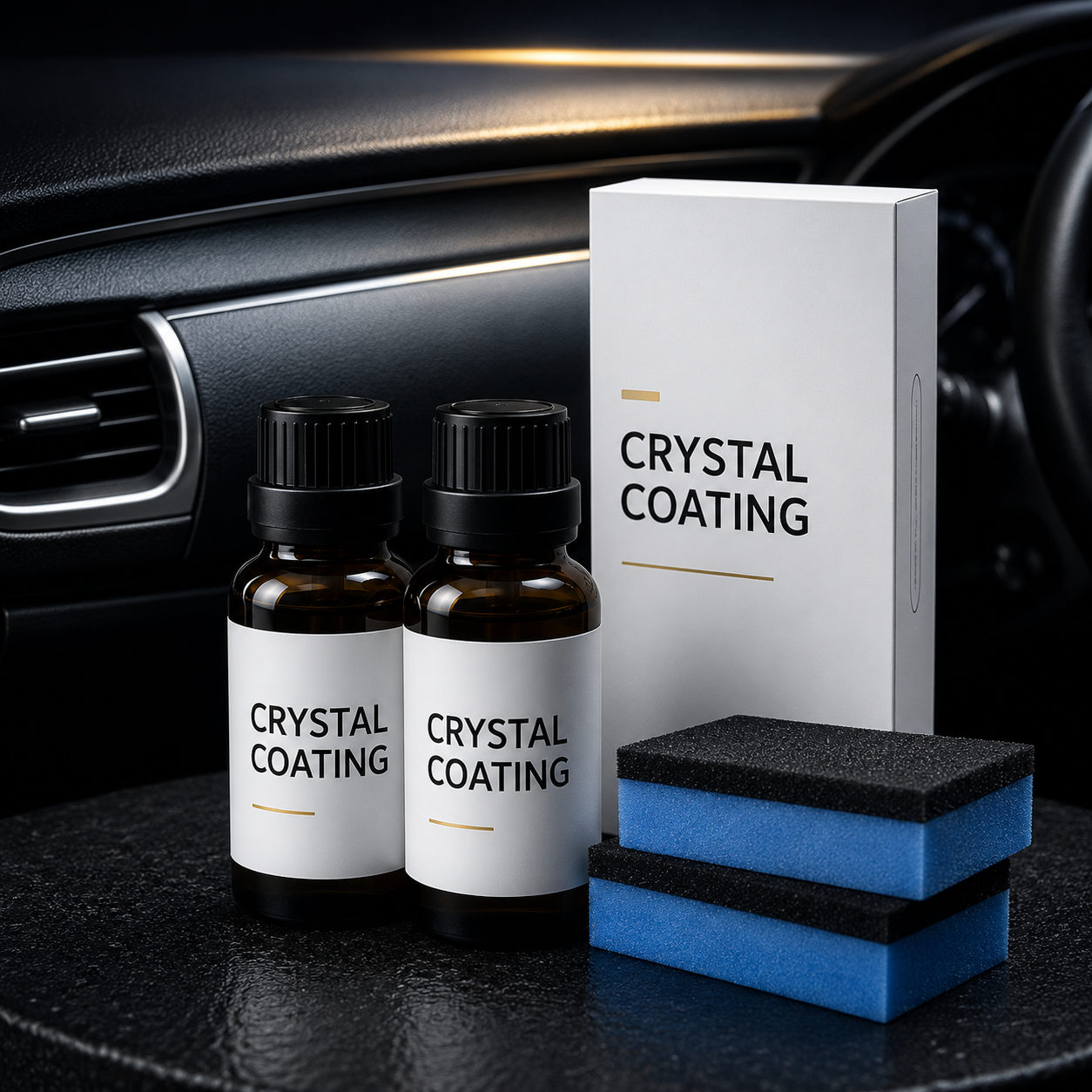 ✨ ShineMax™ - Faded Shine Crystal Clear Polish 🚗 | Flat 45 %